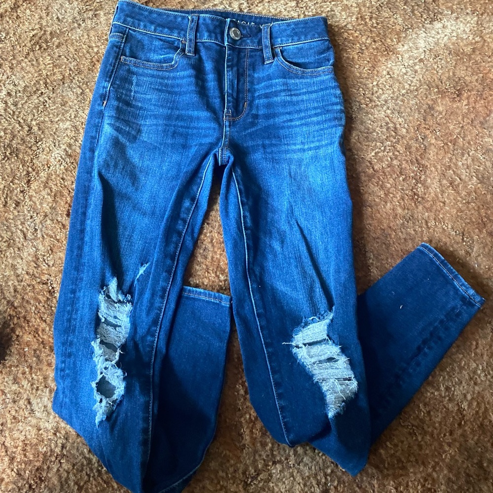 American Eagle size 0 regular